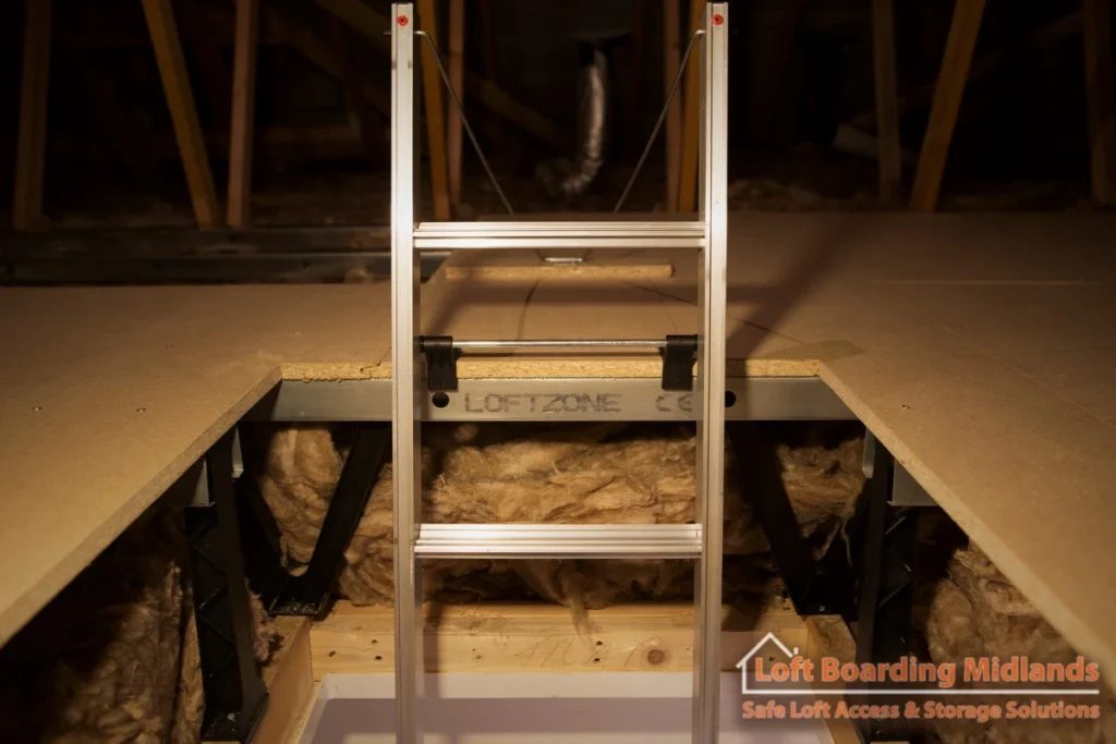 Secure Loft Ladders for Safe Access into a Loft Space